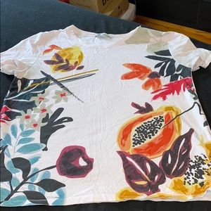 Zara Flower Printed Tee